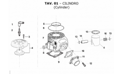 CILINDRO TM KZ10 KZ10B 